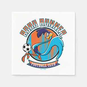 ROAD RUNNER™ Football Club Badge Napkin