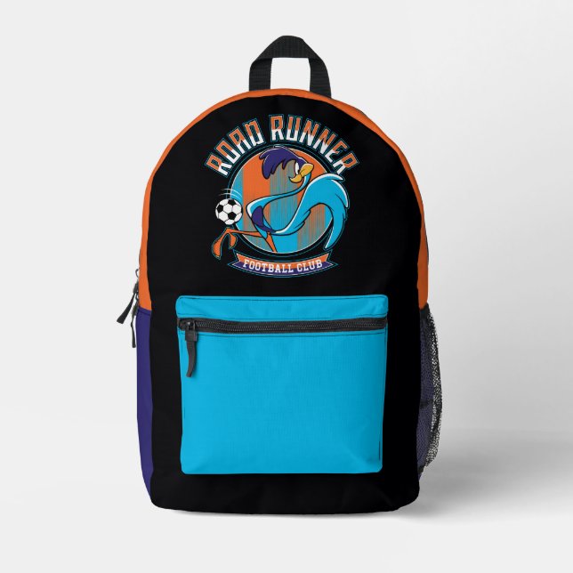 ROAD RUNNER™ Football Club Badge Printed Backpack (Front)