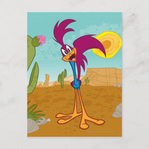 ROAD RUNNER™ Head Tilted Postcard