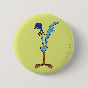 ROAD RUNNER™ in Colour 6 Cm Round Badge