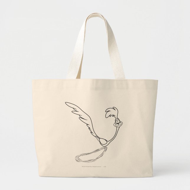 ROAD RUNNER™ Running Large Tote Bag (Front)