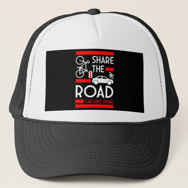  Road Safety National Road Safety Week Trucker Hat (Front)