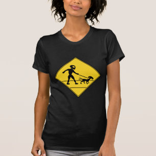 Road Sign- Alien Crossing T-Shirt