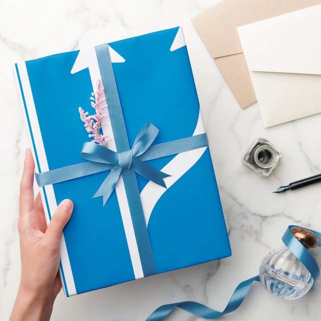 Road Sign Arrows Wrapping Paper (Creator Uploaded)