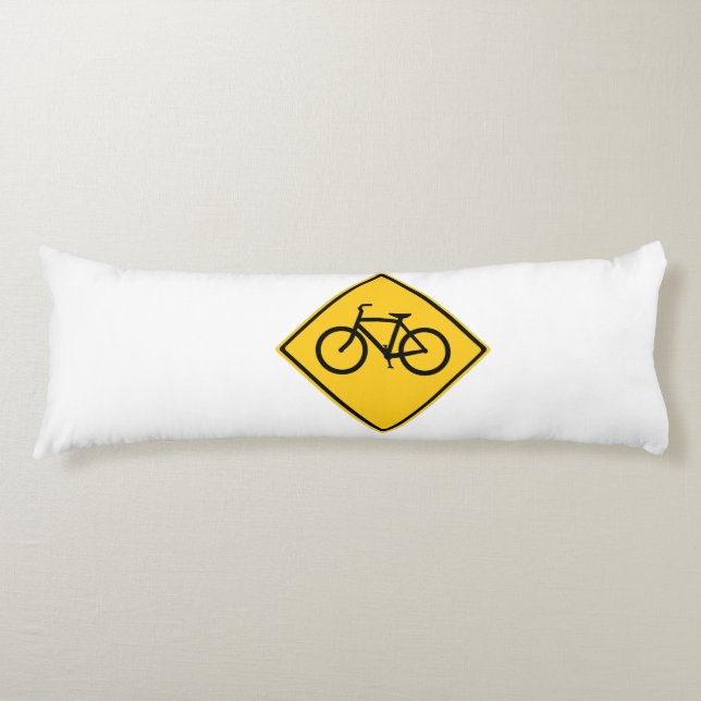 Road Sign Bicycle Body Cushion (Front)