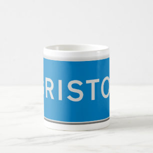 Road sign Bristol Coffee Mug