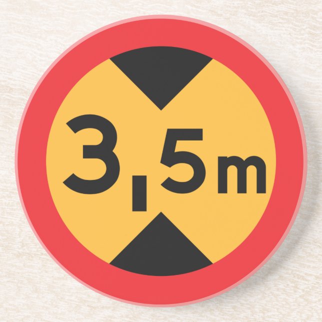 Road sign coaster (Front)