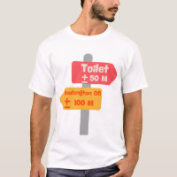 road sign funy t-shirt