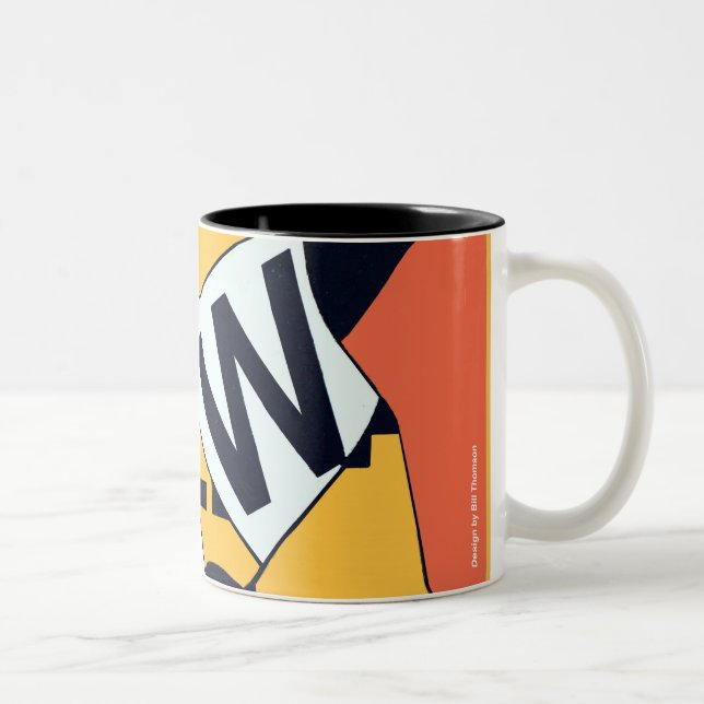 Road Sign Mug (Right)