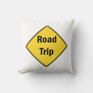 Road Sign- Road Trip Cushion