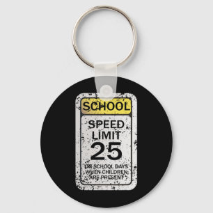 Road Signs Funny Traffic Signs Halloween Costume P Key Ring
