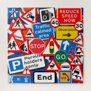 Road Signs Jigsaw Puzzle