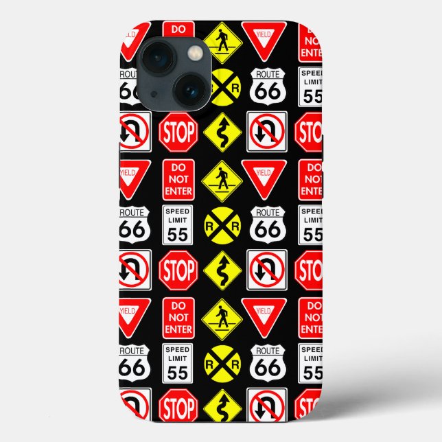 Road Signs Phone Case (Back)