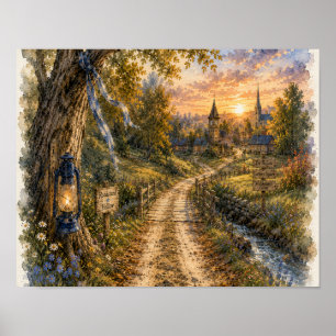 Road That Returned a Promise, Plate -RH-WC-021 Poster