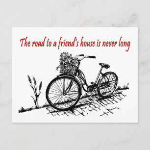 Road to a Friends House Postcard