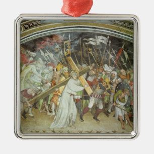 Road to Calvary Metal Tree Decoration