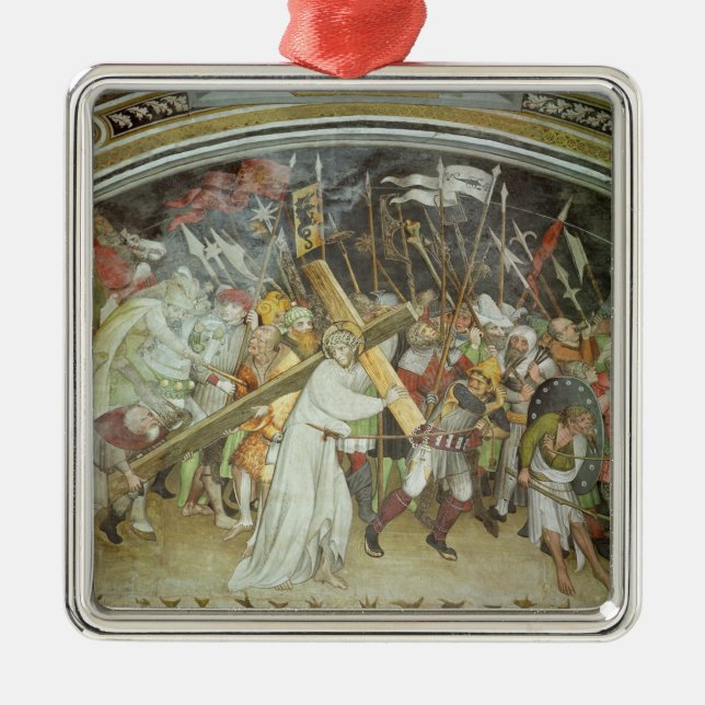 Road to Calvary Metal Tree Decoration (Front)