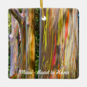 Road to Hana, Maui Ceramic Tree Decoration