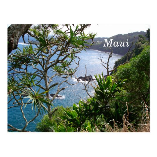 Road to Hana, Maui, Hawaii Postcard
