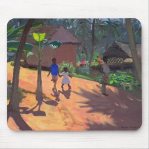 Road to Kovalum Beach Kerala 1996 Mouse Mat