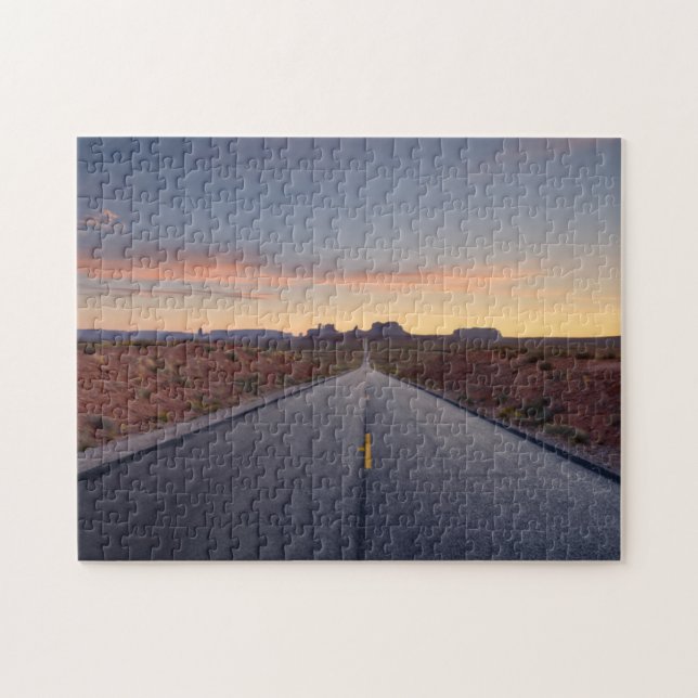 Road to Monument Valley Tribal Park Jigsaw Puzzle (Horizontal)