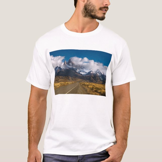 Road To Mount Fitzroy, Patagonia T-Shirt (Front)