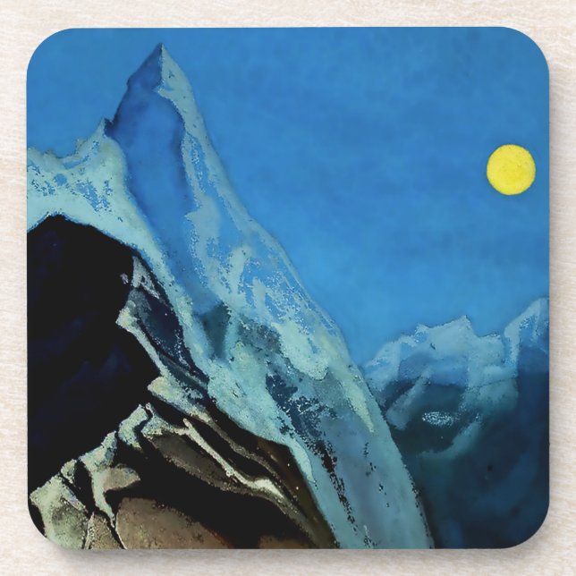 “Road to Nara” by Nicholas Roerich Coaster (Front)