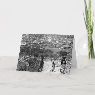 Road to Nazareth Holiday Card