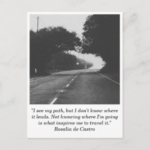Road to Nowhere Postcard