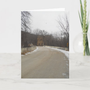 “Road to Oxford Mill Ruins” Christmas Card