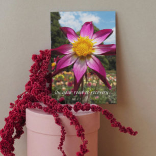Road to Recovery Floral Get Well Card