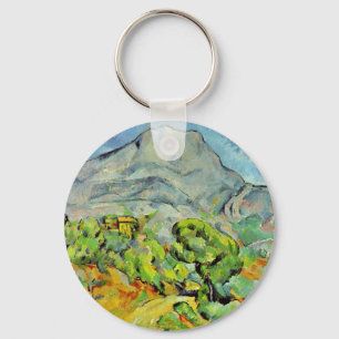 Road To The Montagne Sainte-Victoire Key Ring