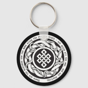 Road to Truth Endless Knot Key Ring