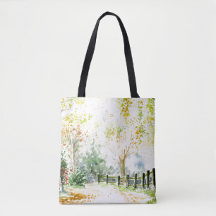 Road Tote Bag