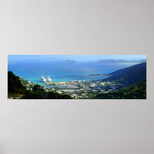 Road Town, Tortola, BVI Poster