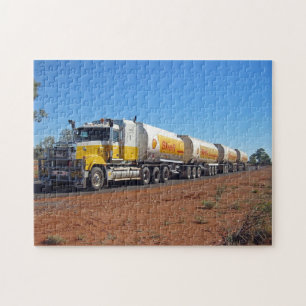 Road Train Trucking Australia  Jigsaw Puzzle