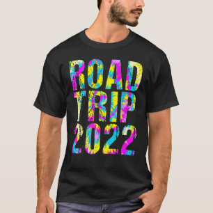 Road Trip 2022 Tie Dye Matching Family T-Shirt
