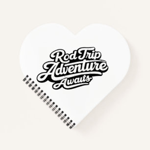 Road Trip Adventure Awaits Notebook