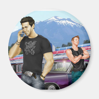 Road Trip by Joe Phillips Magnet