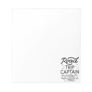 Road Trip Captain I Notepad