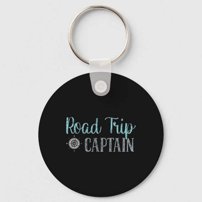 Road Trip Captain Road Trip  Key Ring (Front)