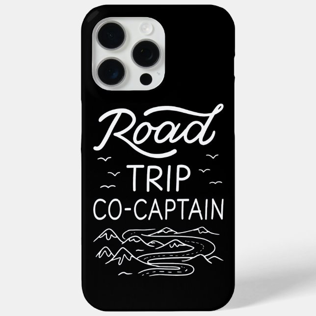 Road Trip Co-Captain I - RV Navigator Camping Love Case-Mate iPhone Case (Back)