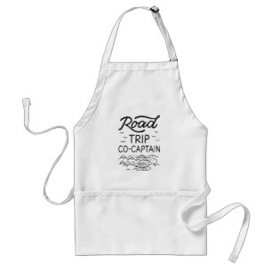Road Trip Co-Captain I - RV Navigator Camping Love Standard Apron