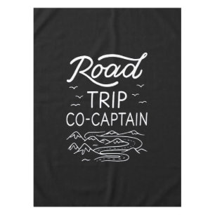 Road Trip Co-Captain I Tablecloth