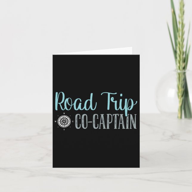 Road Trip Co Captain Road Trip 1  Card (Front)