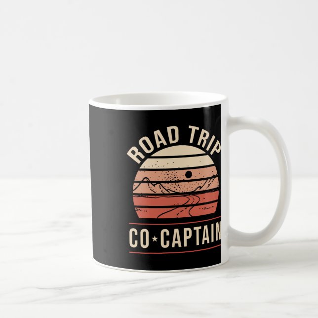 Road Trip Co Captain Road Trip  Coffee Mug (Right)