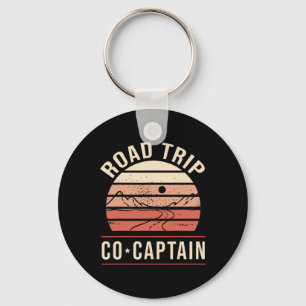 Road Trip Co Captain Road Trip Key Ring