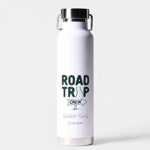 Road Trip Crew Custom Summer Vacation Water Bottle