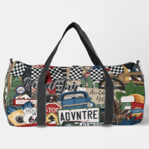 Road Trip Large Duffel Bag