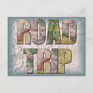 Road Trip Postcard